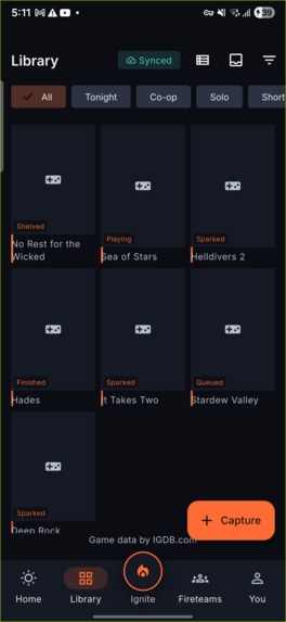 SignalFire – screenshot 2