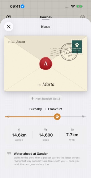 Baranov: Slow Mail & Penpal – screenshot 7