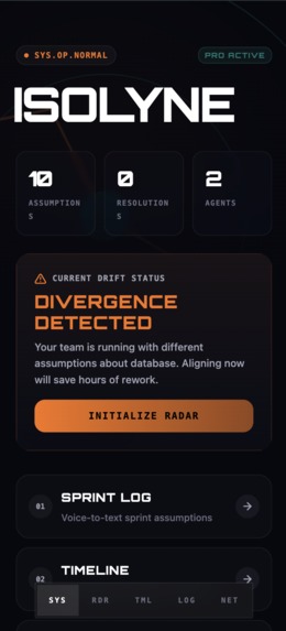Isolyne: Radar for Silent Team Drift – screenshot 2
