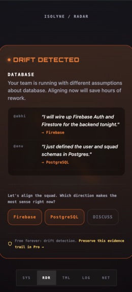 Isolyne: Radar for Silent Team Drift – screenshot 3