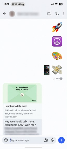 KitKit: Your Keep-in-Touch Kit – screenshot 8