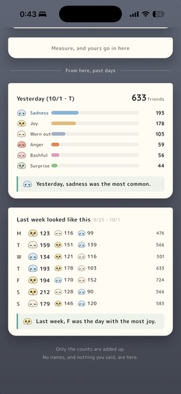 Kimocchi - Voice Mood Tracker – screenshot 7