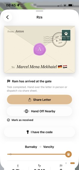 Baranov: Slow Mail & Penpal – screenshot 8
