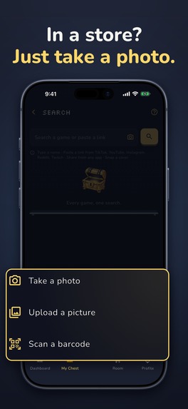 GameChest: Game Tracker - Save the games you spot in seconds – screenshot 4