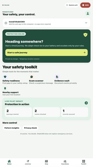 SafeCircle - Someone Should Notice – screenshot 4