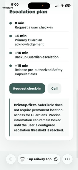 SafeCircle - Someone Should Notice – screenshot 15