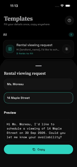 BackPocket: Pin and reuse info – screenshot 4