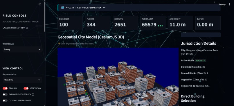 3D CADASTRAL SYSTEM – screenshot 1