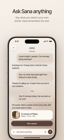 Sana: Yoga & Pilates For You – screenshot 7