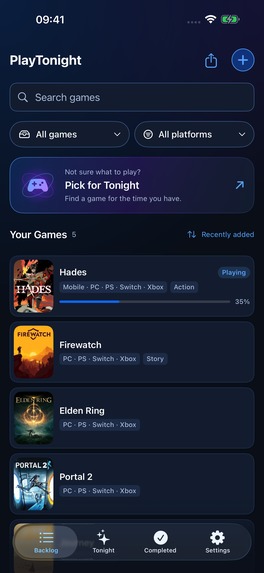 PlayTonight – screenshot 4