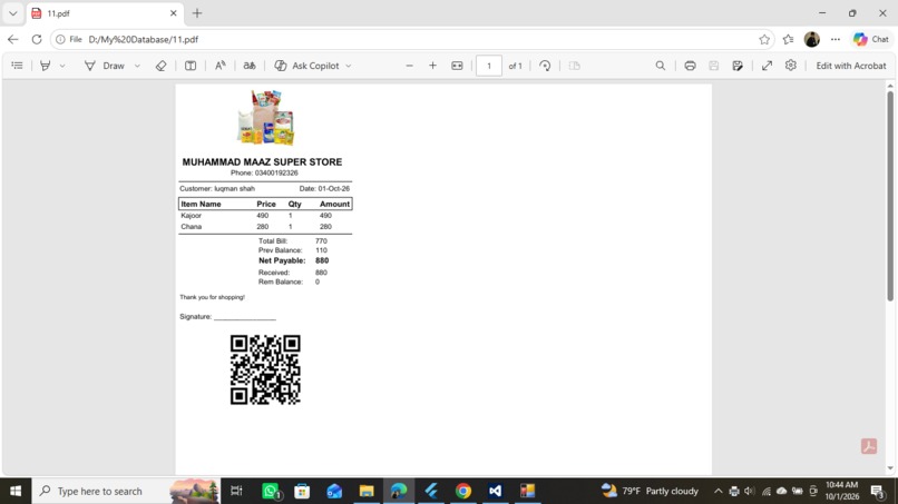 Muhammad Maaz Super Store Management – screenshot 3