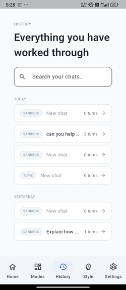 Versa: Learn How You Think – screenshot 4