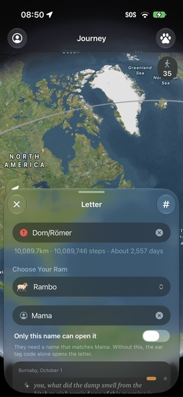 Baranov: Slow Mail & Penpal – screenshot 3