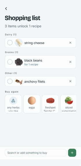 Munchi: Fridge to Recipe – screenshot 5