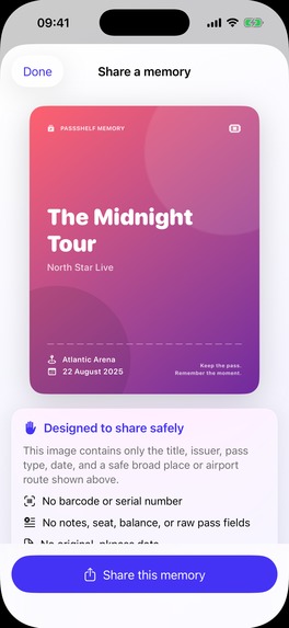 PassShelf – screenshot 7
