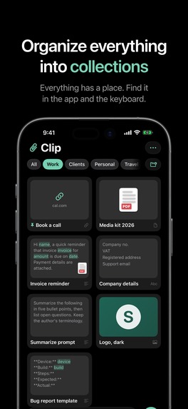 Clip: Save Anything, Paste Anywhere – screenshot 11