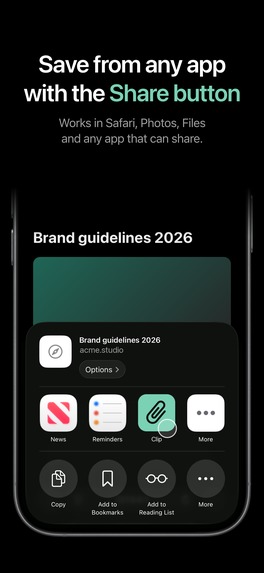 Clip: Save Anything, Paste Anywhere – screenshot 12