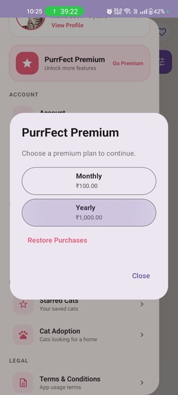 PurrFect – screenshot 2