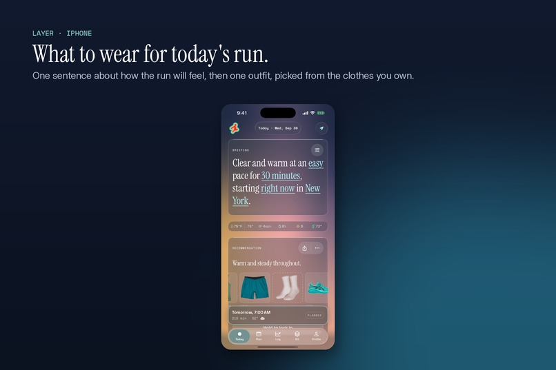 Layer, your daily pre-run ritual for every run and race – screenshot 5
