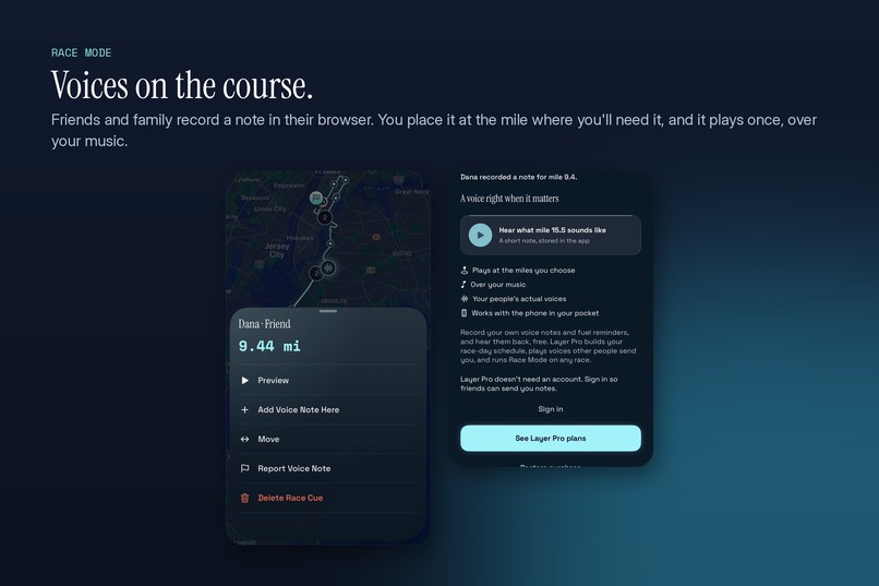 Layer, your daily pre-run ritual for every run and race – screenshot 9