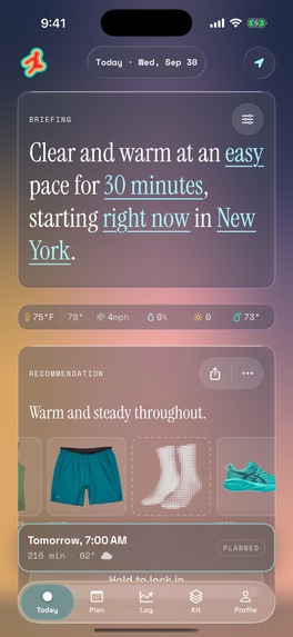 Layer, your daily pre-run ritual for every run and race – screenshot 1