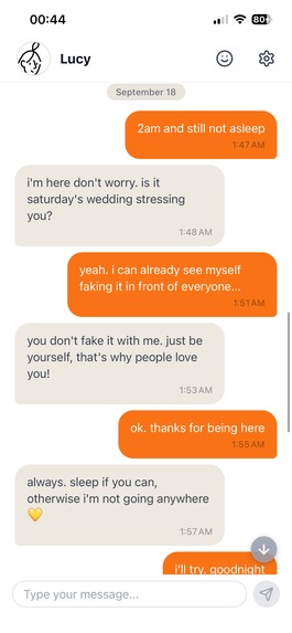 Lucy: AI friend & companion – screenshot 3