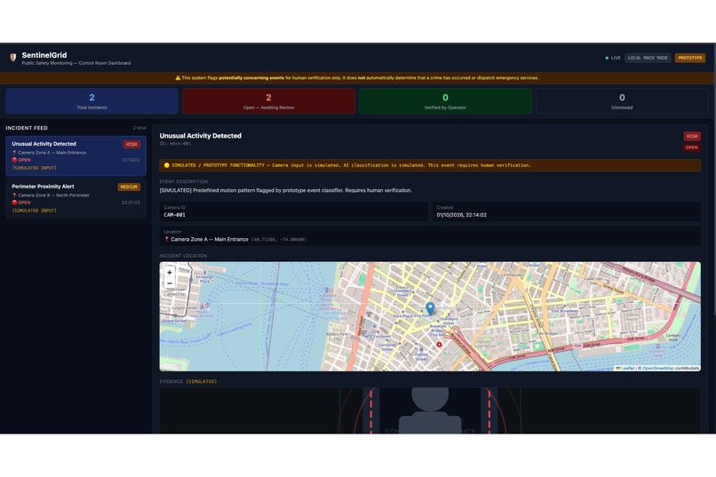 SentinelGrid – screenshot 2