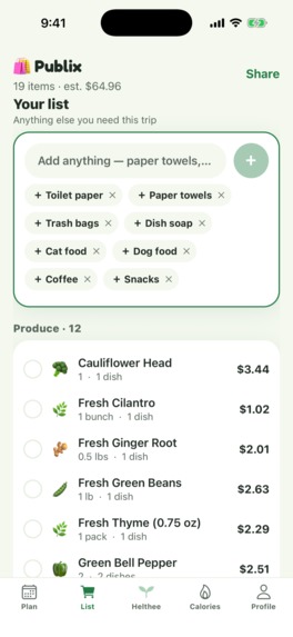  Helthee: Diabetes Meal Planner – screenshot 3