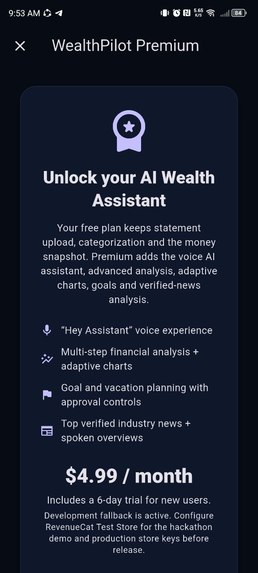 WealthPilot – screenshot 13