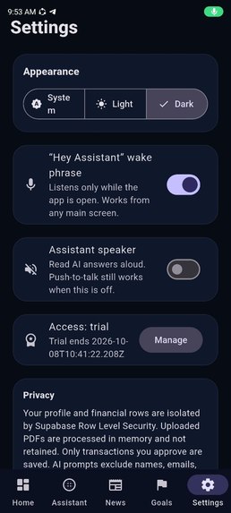WealthPilot – screenshot 12