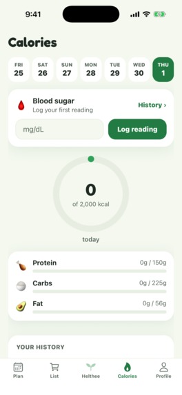 Helthee: Diabetes Meal Planner – screenshot 6