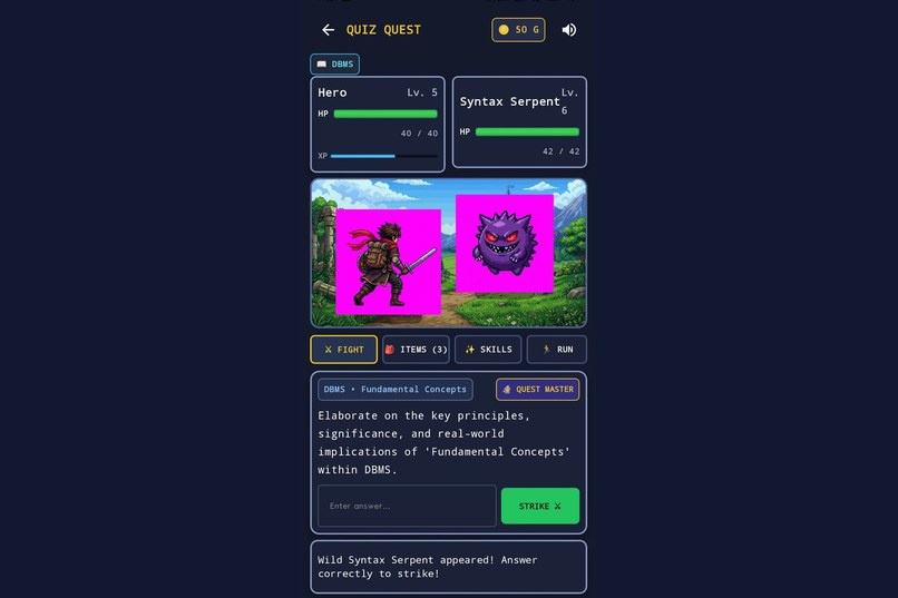 Quiz Quest: Learn. Battle. Master. – screenshot 7
