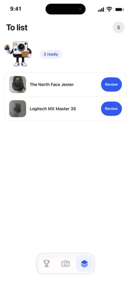 SnapList – screenshot 1