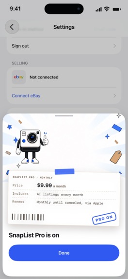 SnapList – screenshot 5