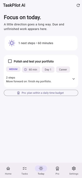 TaskPilot AI – screenshot 2