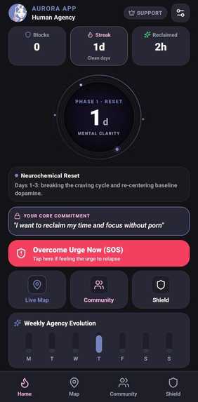 Aurora App: Sovereign Clarity & Safety – screenshot 3