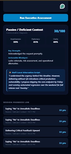 PocketMentor – AI Executive Communication Coach – screenshot 2