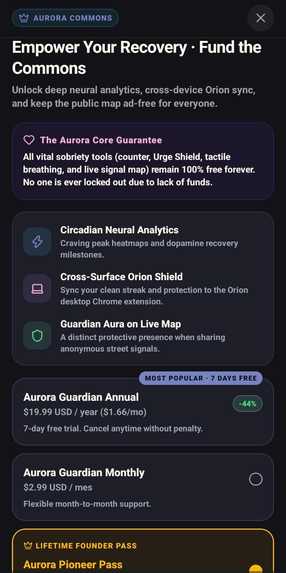 Aurora App: Sovereign Clarity & Safety – screenshot 6