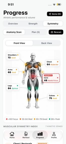 Fettlr: Workout Planner – screenshot 2