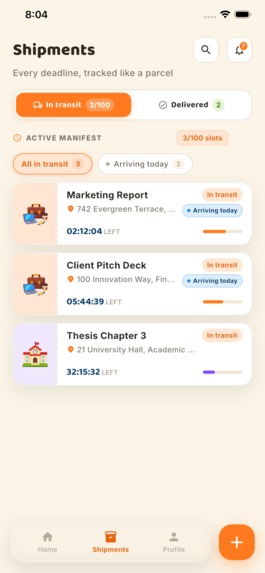 Due Express - Deadline Timer – screenshot 1