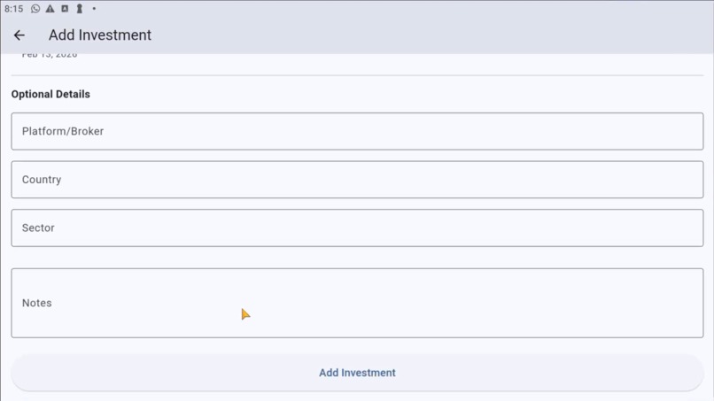 portfoliomaster – screenshot 1
