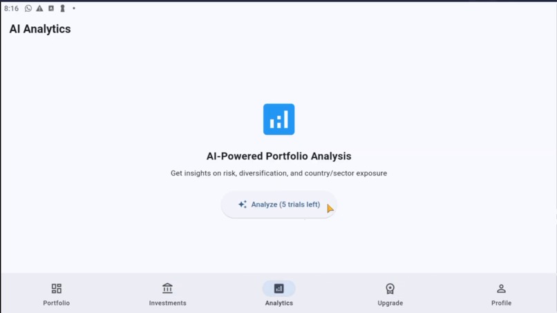 portfoliomaster – screenshot 2