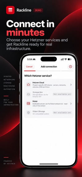Rackline: Hetzner Manager – screenshot 12