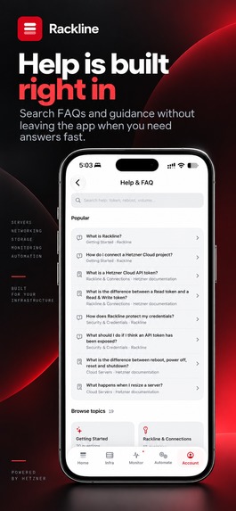 Rackline: Hetzner Manager – screenshot 10
