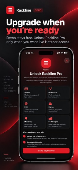 Rackline: Hetzner Manager – screenshot 11