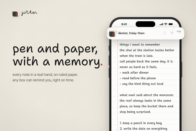 jotter: pen and paper – screenshot 1