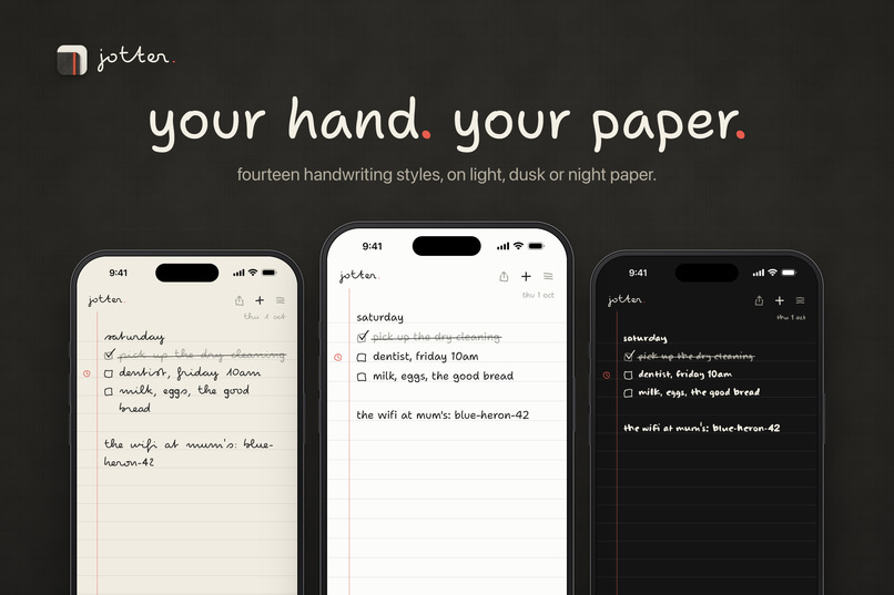 jotter: pen and paper – screenshot 2