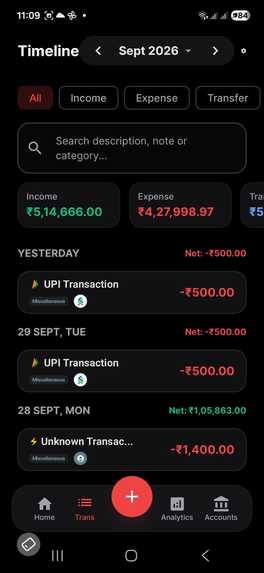 Smart Money AI Expense Tracker  – screenshot 3