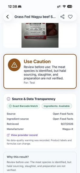 SafeBite – screenshot 2
