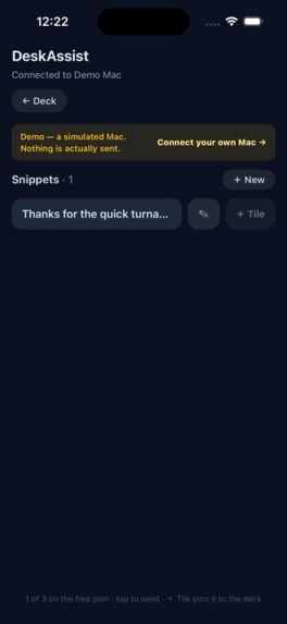 DeskAssist – screenshot 1